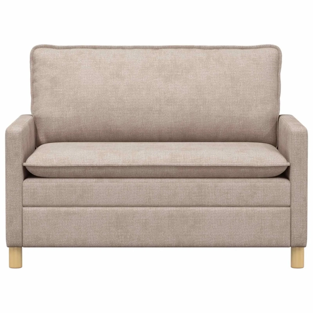 Divano Beige 126 x 81 x 87,5 cm Poliestere