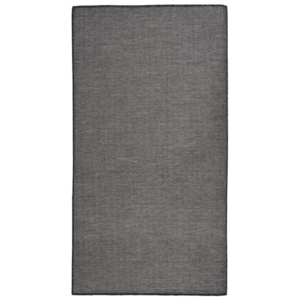 Tappeto da Esterni a Tessitura Piatta 80x150 cm Grigio cod mxl 61821