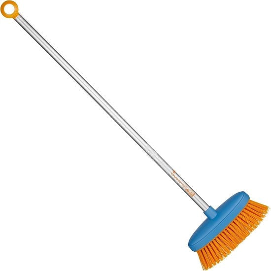 Aspirapolvere per bambini - 80 cm di lunghezza - plastica/aluminium - blu/arancione