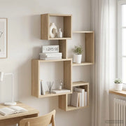 Mensole Cubo da Parete A parete Rovere Sonoma 8012126