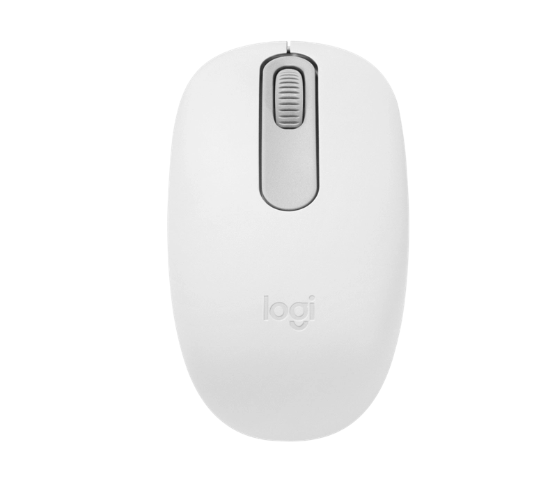ORIGINAL Logitech Accessori per computer Bianco 910-007460 Maus Bluetooth, 1000 DPI, AA, 60 x 100 x 38 mm, 76 g