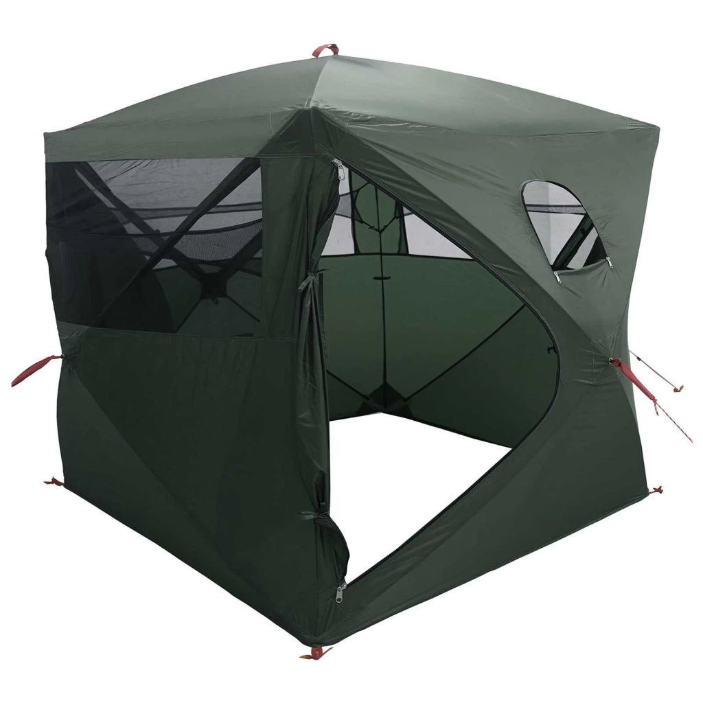 Tenda da Caccia con tetto Verde militare 143 x 143 x 165 cm 42028723