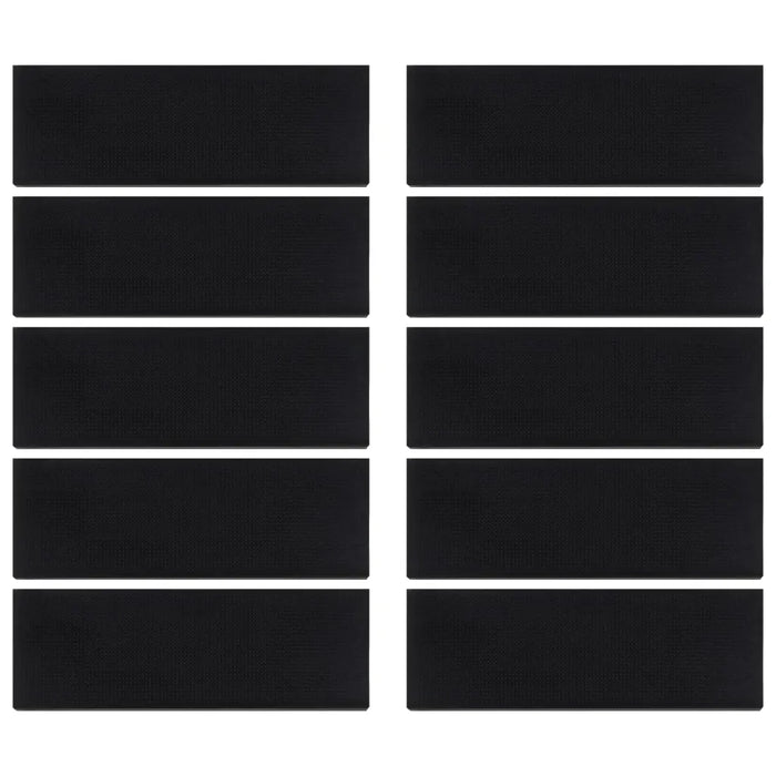 Tappetino per Scale 10 pz 25x75 cm in Gomma 155641