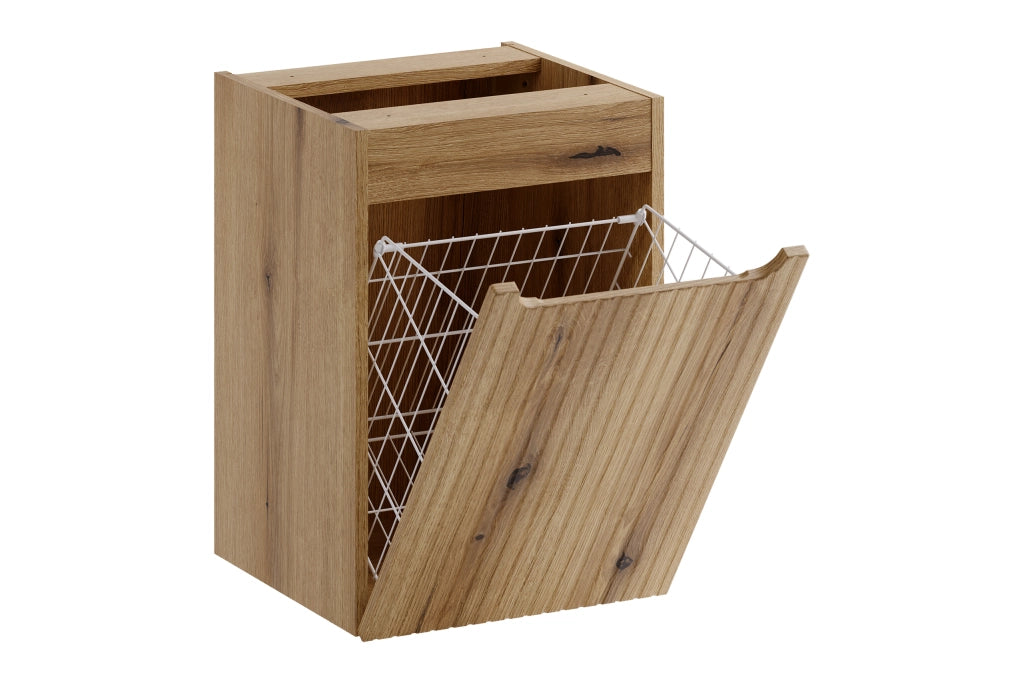 Mobile sotto piano 40 cm con cesto portabiancheria Nova Coast Evoke 40 x 57 x 39 cm