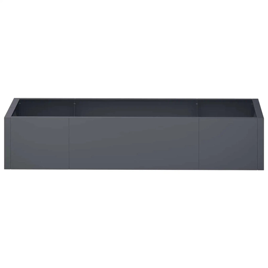 Muro di contenimento 6 pz 200 x 100 x 30 cm Acciaio Antracite 3449221