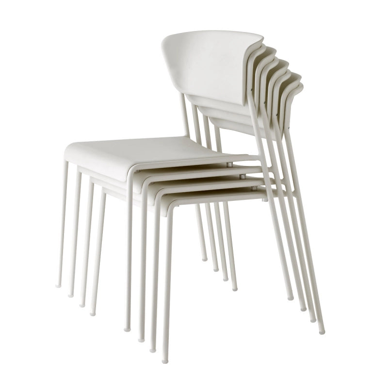 SET DA 4 SEDIA LISA TECNOPOLIMERO MADE IN ITALY SCAB DESIGN - Antracite 81