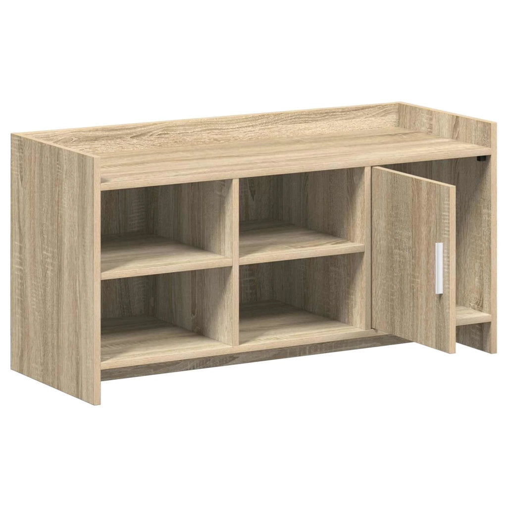Mobile per scarpe con porta Rovere Sonoma 100 x 39,5 x 51 cm 8011357