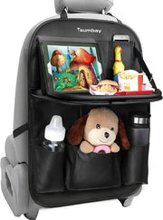 Organizzatore di sedile posteriore con contenitore acqua-tight per tablet/telefono e molteplici tasche multifunzione (1 pezzo)