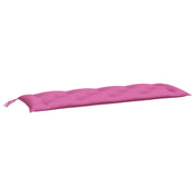 Cuscino per Panca | Cuscini per sedie Rosa 150x50x7 cm in Tessuto Oxford