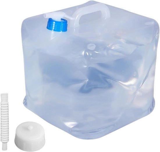 Cisterna portatile da 15 litri - Tanke BPA-free per campeggio e situazioni di emergenza
