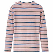 Maglietta da Bambina a Maniche Lunghe Rosa Chiaro 140 14118