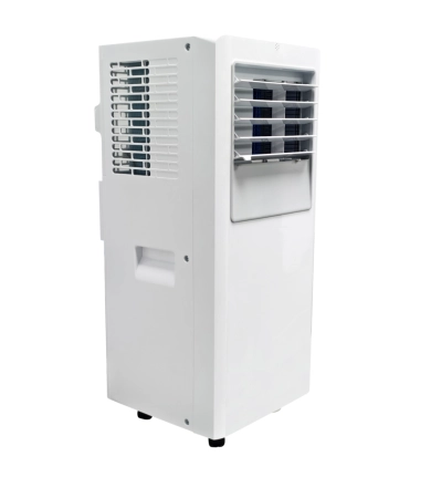 Condizionatore portatile P 3020 bianco, ambienti fino a 75 m3, potenza kW 2,0 (7000 Btu), ruote, timer, 2velocità, telecomando