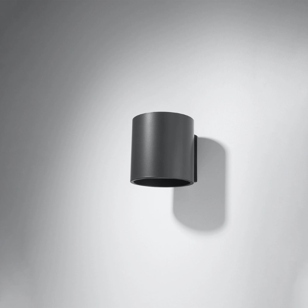 Applique RONDEO 1 antracite alluminio G9 IP20 Pure Lume
