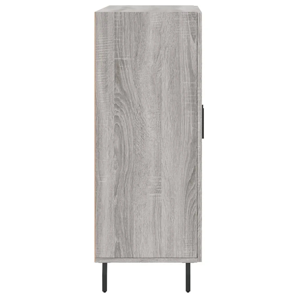 Credenza | Madia | Buffet da pranzo | Armadio da pranzo Grigio Sonoma 69,5x34x90 cm in Legno Multistrato