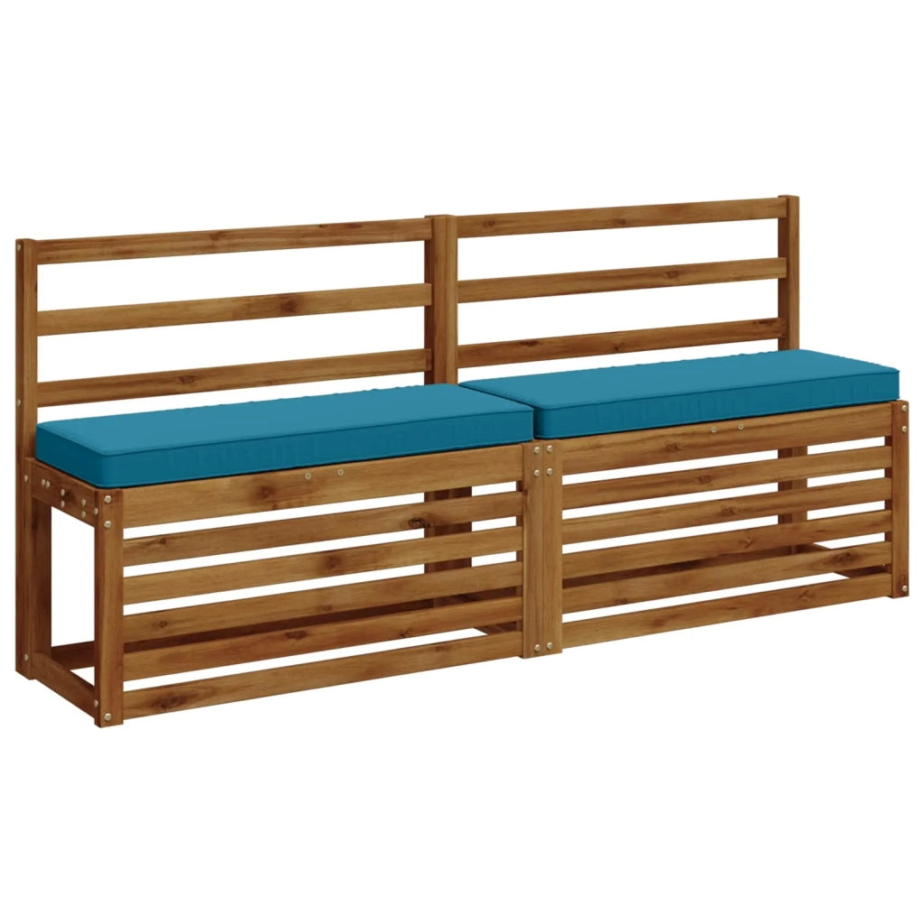 Cuscini per Panchina a 2 Pezzi VUGHT 2 pcs 100% Poliestere 950457