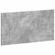 Testiera da Muro HAARLEM Grigio Cemento Legno ingegnerizzato 896978