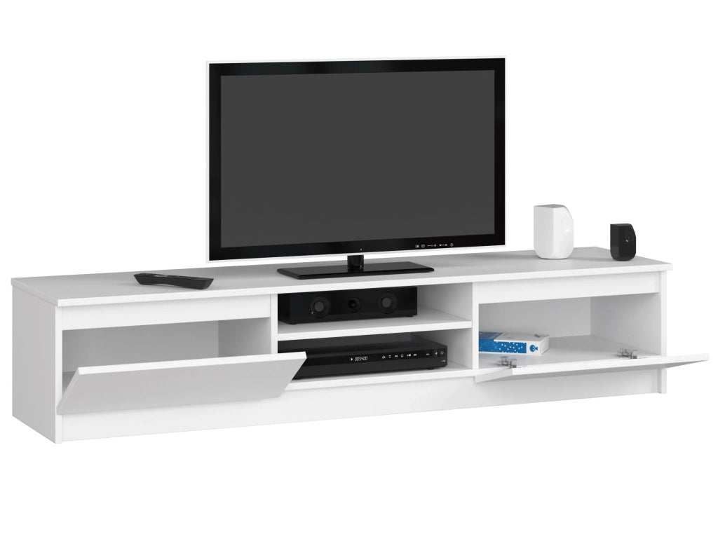 Mobile TV AKORD Bianco 160 cm 2 ante 160x40x33 cm
