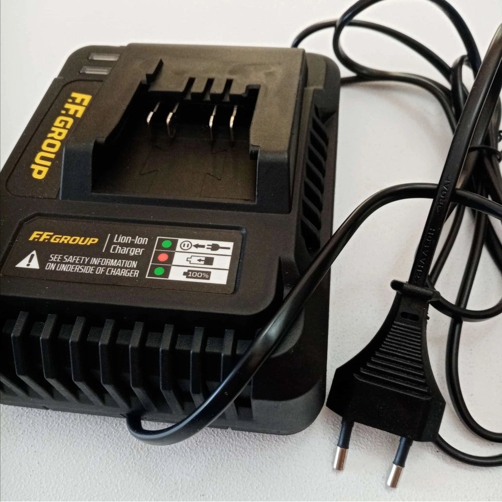 Ff group ch 20v 3a caricabatterie universale per batterie ioni di litio