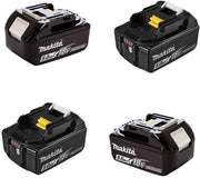 BL1850BX4 - Set di 4 batterie agli ioni di litio LXT da 5,0 Ah, per attrezzi senza fili