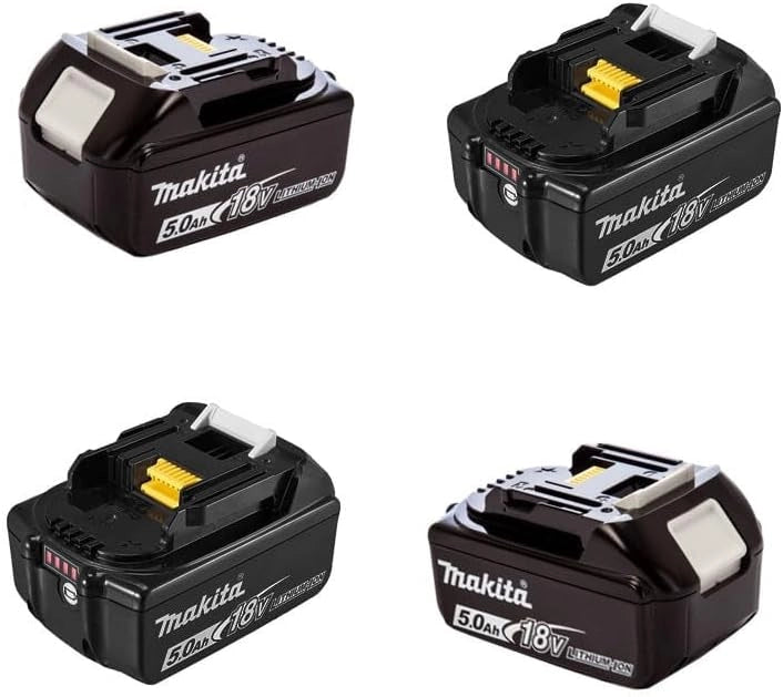 BL1850BX4 - Set di 4 batterie agli ioni di litio LXT da 5,0 Ah, per attrezzi senza fili