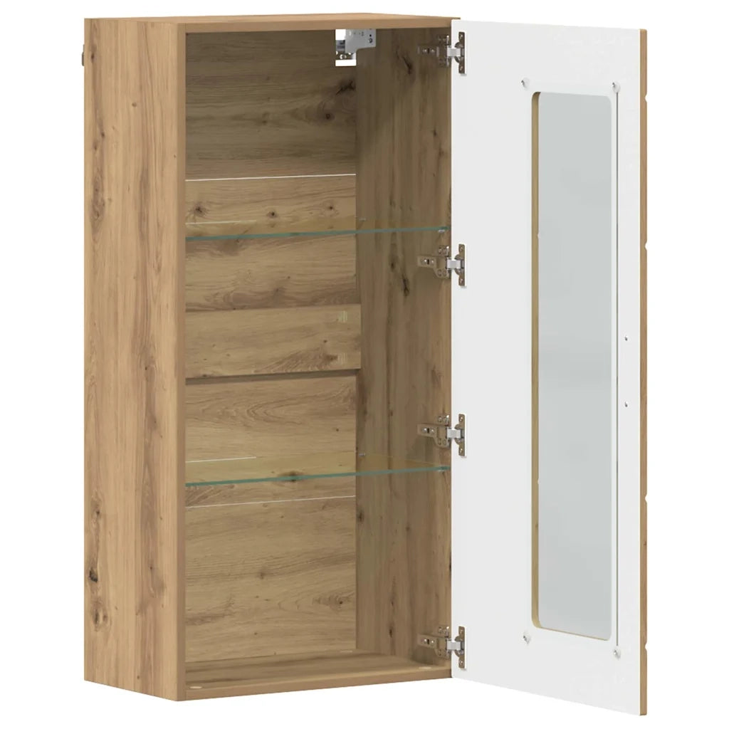 Armadio in Legno Rovere artigianale 50 x 29 x 100 cm