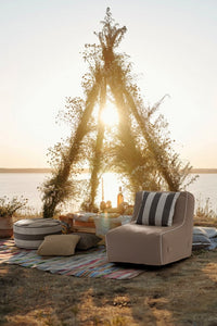 Cuscino Rihanna Grigio Scuro 43x43 in Poliestere