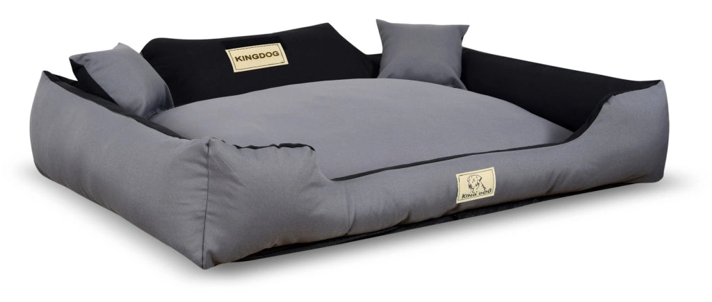 AIO FACTORY 115x95 cm KINGDOG MM43 Cuccia per cani personalizzabile Grigio scuro