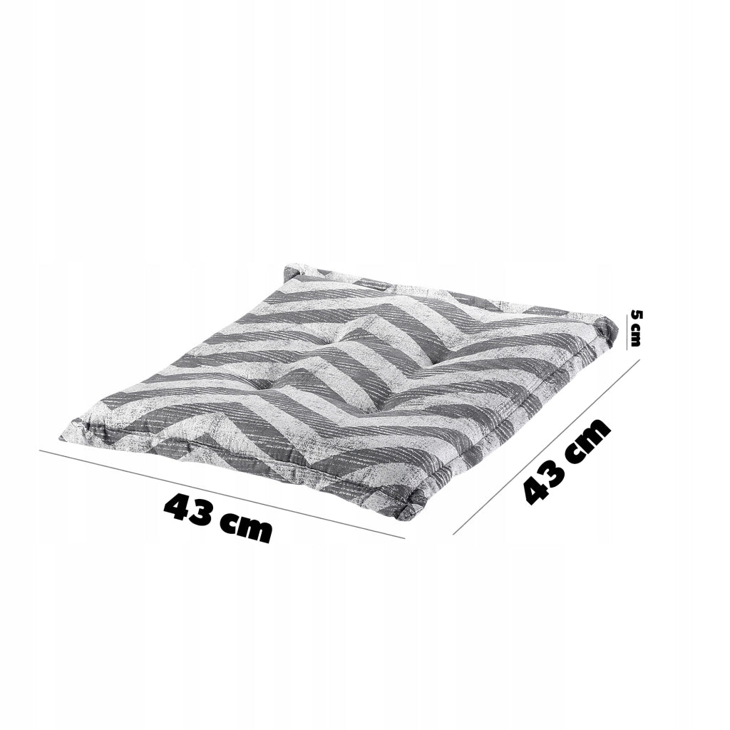 Cuscino per sedia da giardino KADAX, balcone, terrazzo, giardino, 43x43 cm, comodo