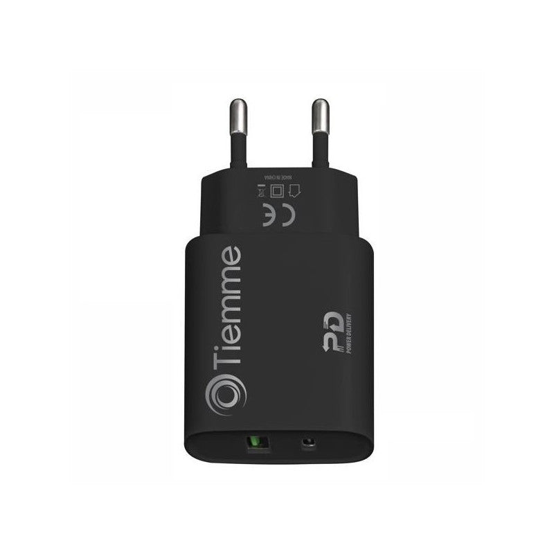 Caricabatterie 2 Usb-A/C Watt 20 3640 Tiemme