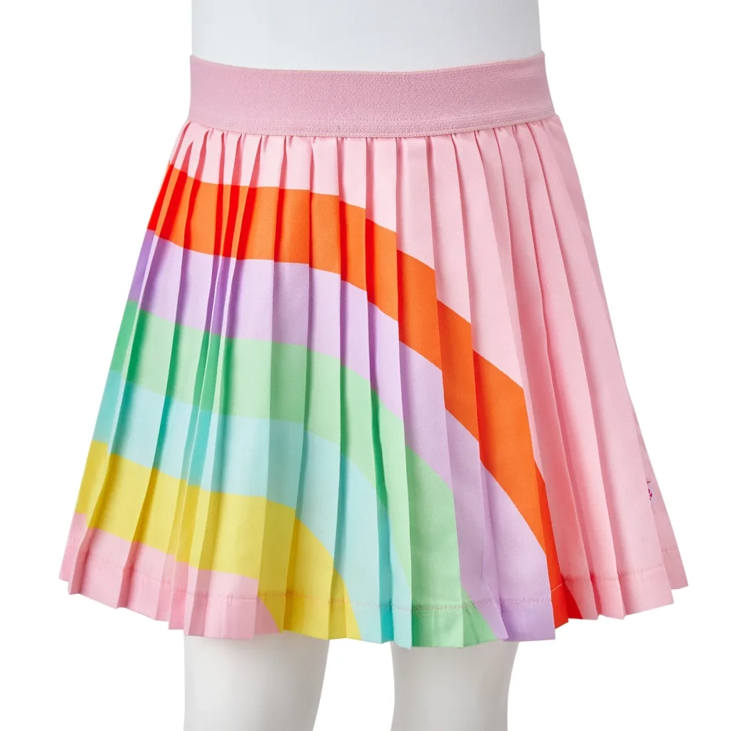 Gonna Plissettata da Bambina Rosa Chiaro 116 CFW3870782