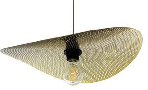 Lampada Da Soffitto APP1469-1CP Black/gold
