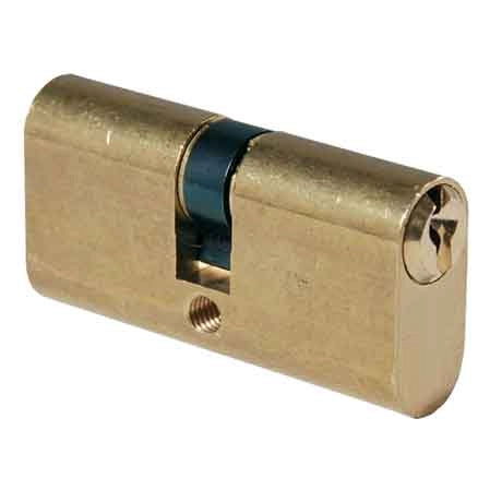 CILINDRO OVALE OTTONE 'F300' ISEO 54 mm (23+8+23) - ISEO