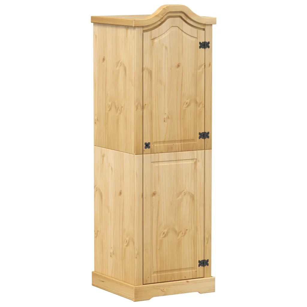 Armadio Corona 55x52x170 cm in Legno Massello di Pino CFW2483910