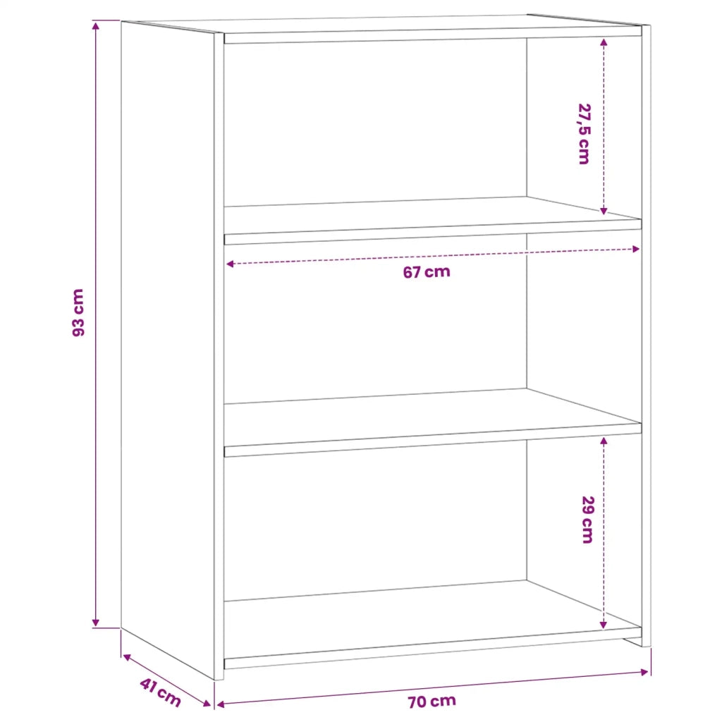 Credenza Rovere Artigianale 70 x 41 x 93 cm 8010938