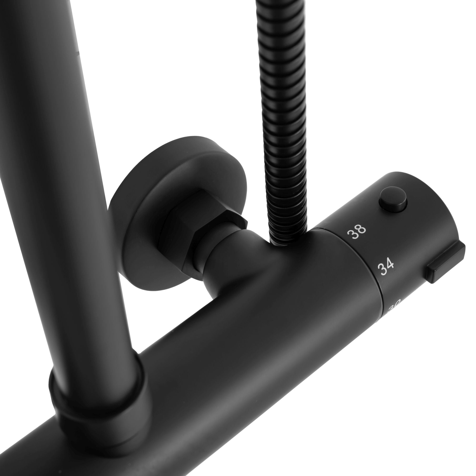 Set Doccia Da Incasso Rea Bliss Black