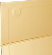 Set di dono in scatola con coperchio - Confezione da 6 - 9,5 x 7 x 4 pollici - Chiusura magnetica - Costruzione in cartone - Finitura dorata - Scatole da regalo