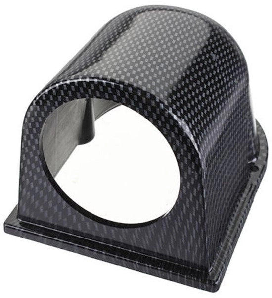 Sostegno del Pod Universale per Dashboard - 52 mm Pod - Nero ABS-Plastic - Adatto per Auto/Moto - Fissaggio Stabile - Sostegno del Quadrante