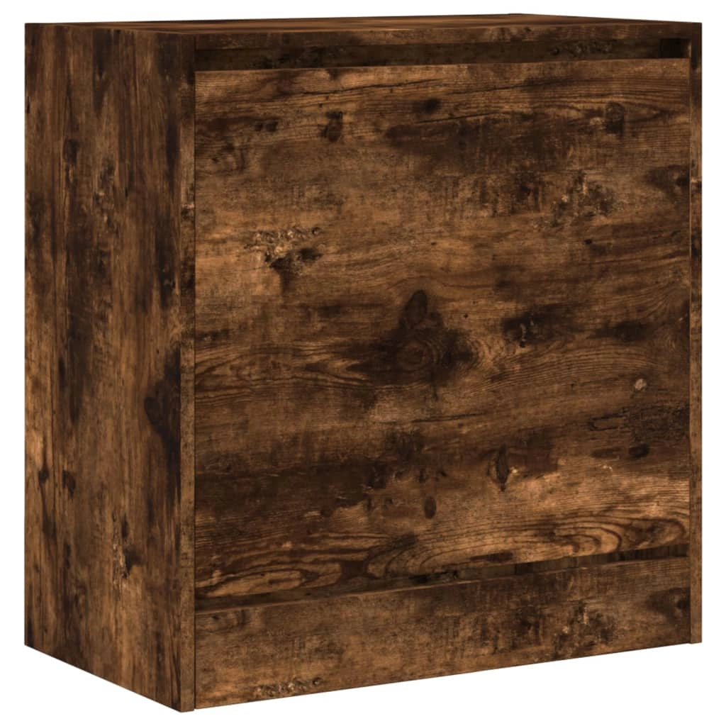 Scarpiera mobiletto portascarpe mobile per ingresso/corridoio/soggiorno 60 x 34 x 63,5 cm legno ingegnerizzato marrone 02_0021573