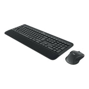 Logitech mk545 advanced wireless keyboard and mouse combo tastiera mouse incluso universale usb qwertz tedesco nero - LOGKB000022