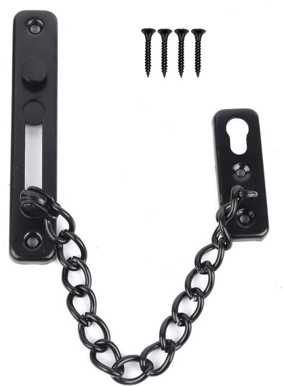 Chiusura di Sicurezza per Porta - Cilindri di Sicurezza - Chiusura di Porta con Chiave - Chiusura di Sicurezza per Porta Interna - Materiale in Acciaio Inossidabile - Interruttore di Sicurezza per Porta