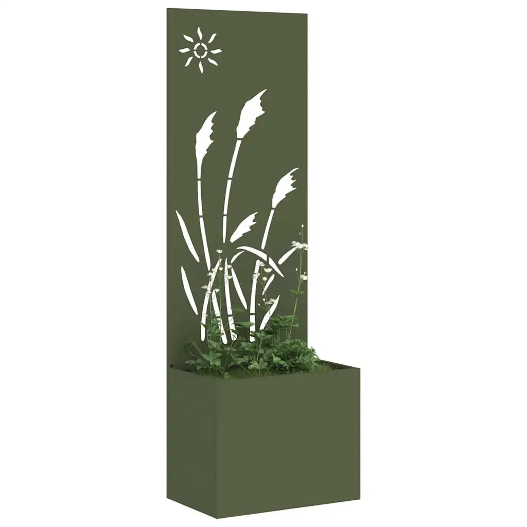 Schermo per privacy in giardino Oliver verde 50 x 140 cm CFW5396920