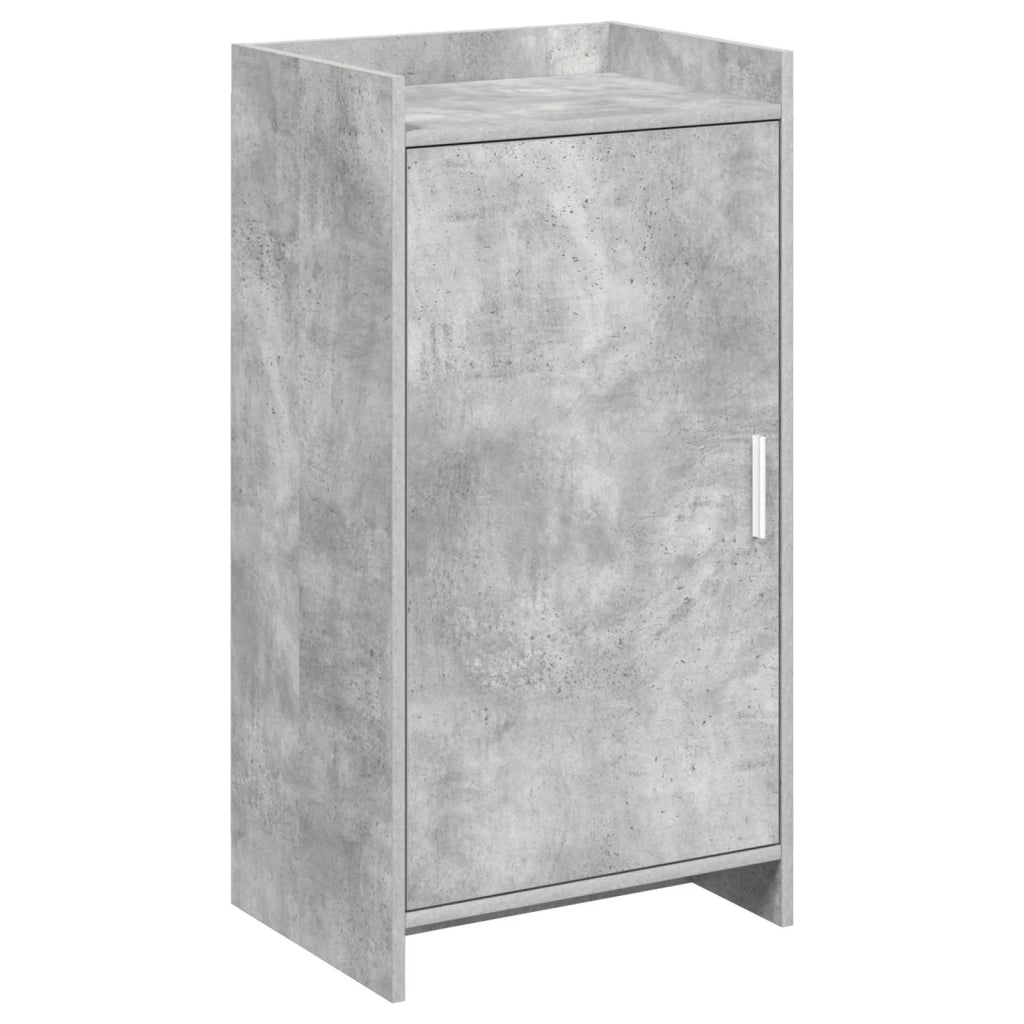 Mobile per scarpe con porta Grigio Cemento 48 x 36 x 92 cm 8011334