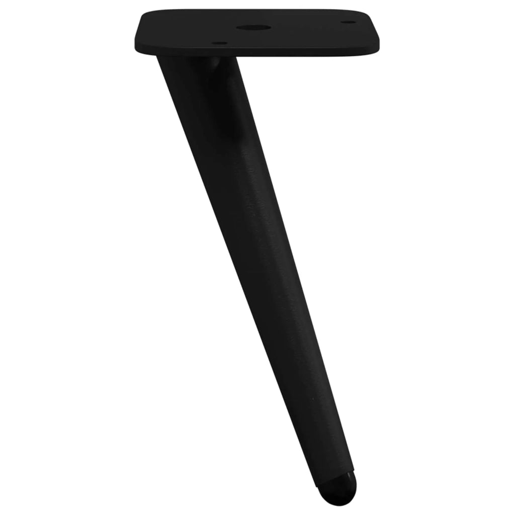 Piedini in Piedi 12 pz Nero 56 x 56 x 100 mm Ferro CFW1462490