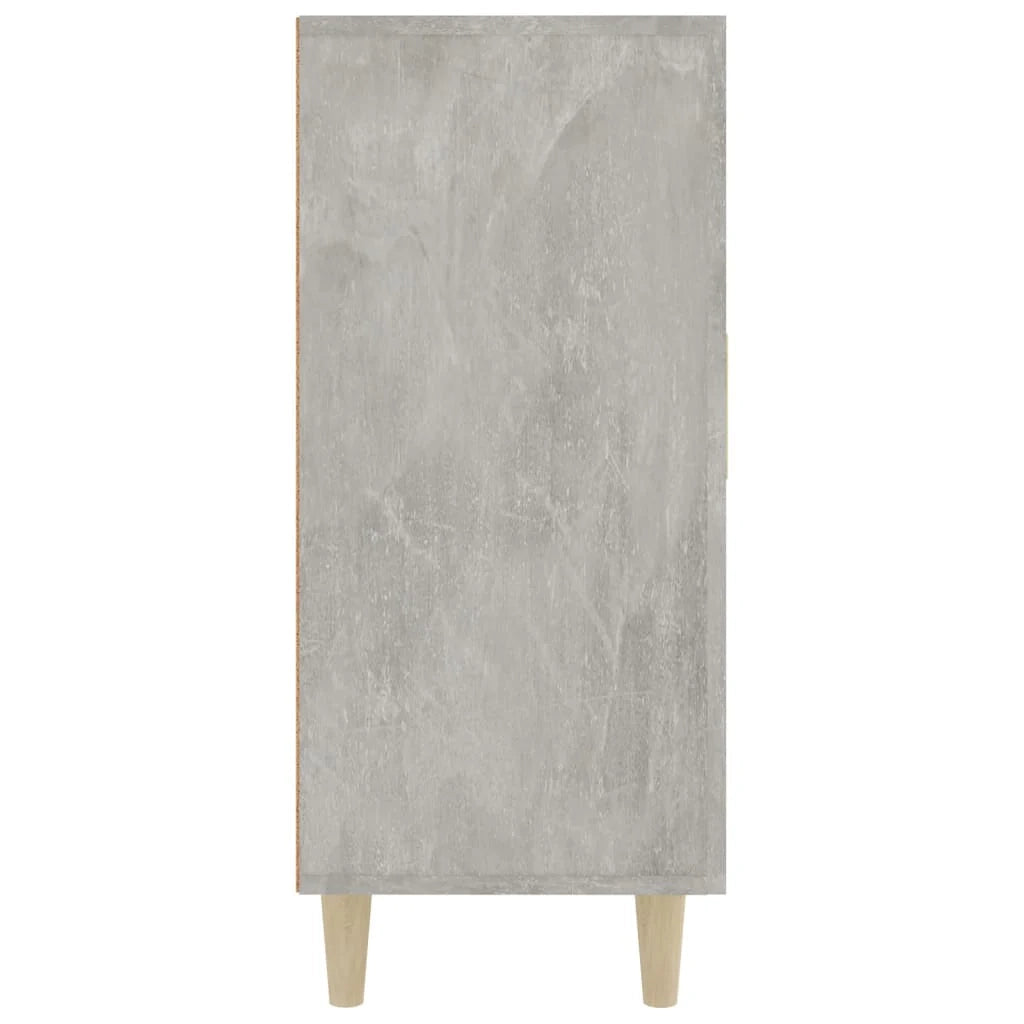 Buffet credenza cassettiera armadio mobile contenitore organizer per cucina soggiorno salotto 90 x 34 x 80 cm legno ingegnerizzato grigio 02_0032118