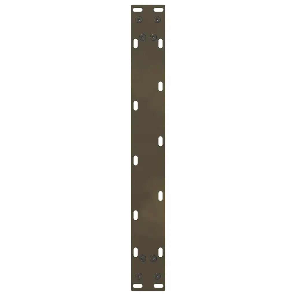 Gambe per Tavolino da Caff¨¨ in Acciaio Naturale 2 pz-Set di 2 Gamba per Tavolo 50x(30-31) cm Acciaio