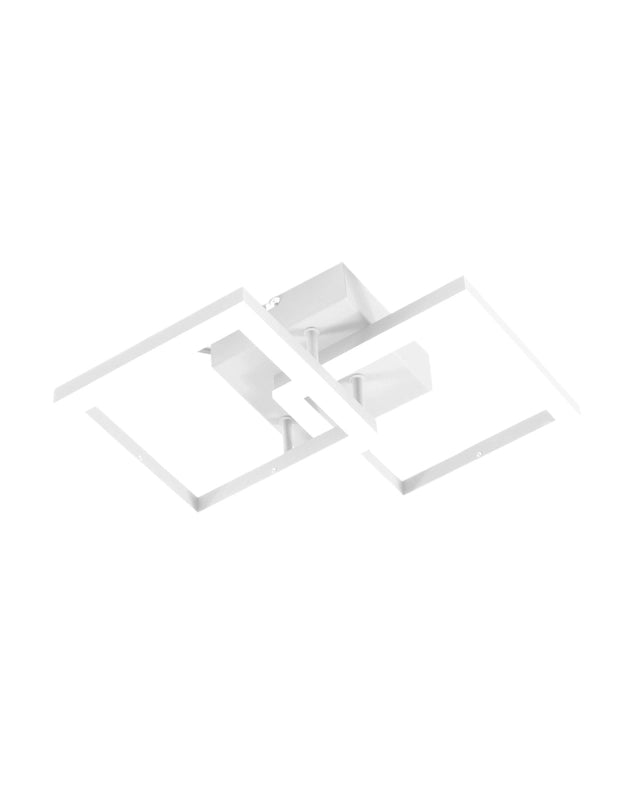 Plafoniera BARD a led moderna 21W bianco 3394-28-102 Fabas Luce