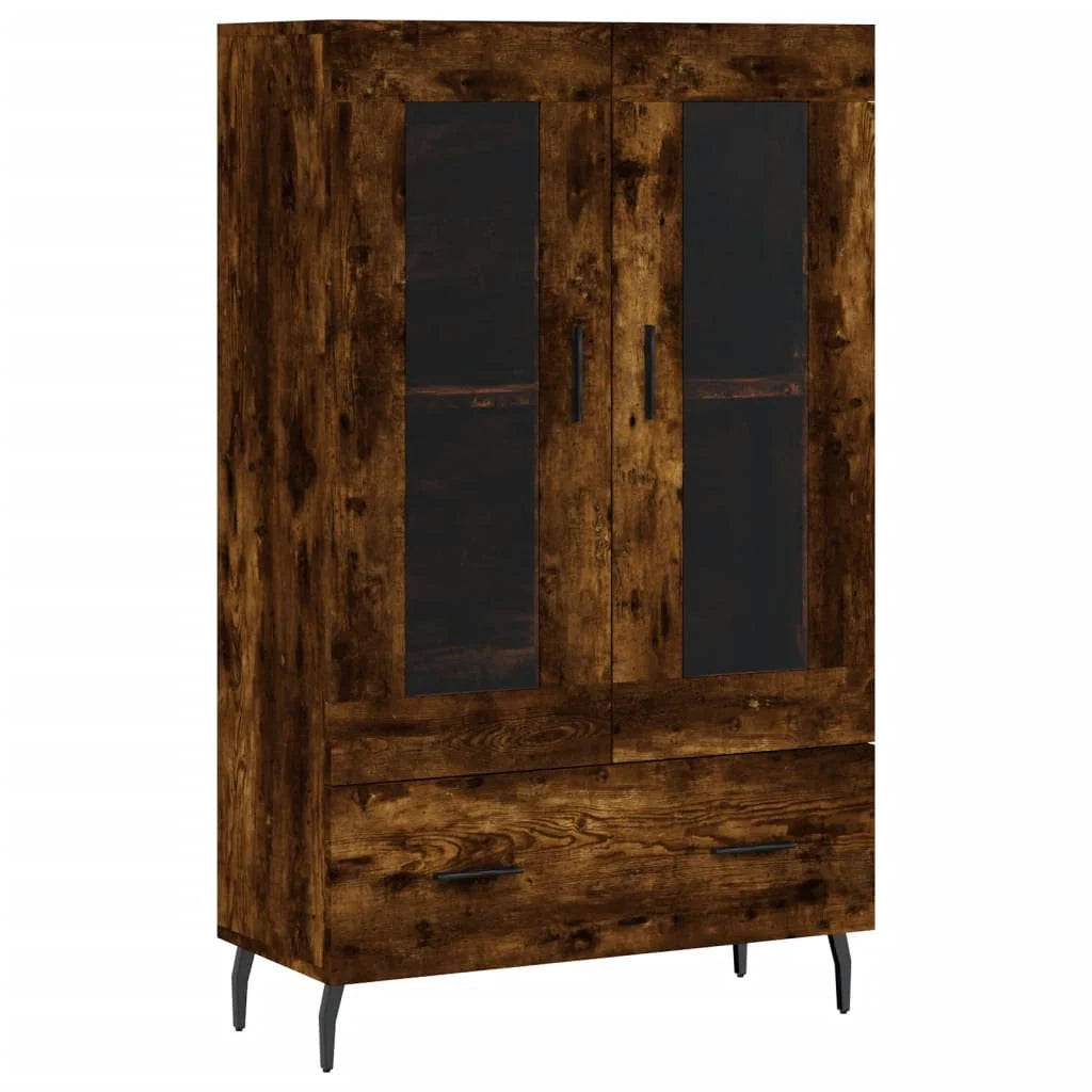 Buffet credenza cassettiera mobiletto mobile contenitore organizer cucina soggiorno salotto alto 69,5 x 31 x 115 cm legno ingegnerizzato marrone 02_0033384