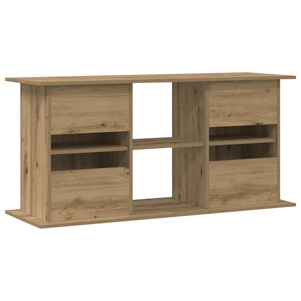 Supporto Acquario 121x41x58 cm Multistrato Rovere Artigianale