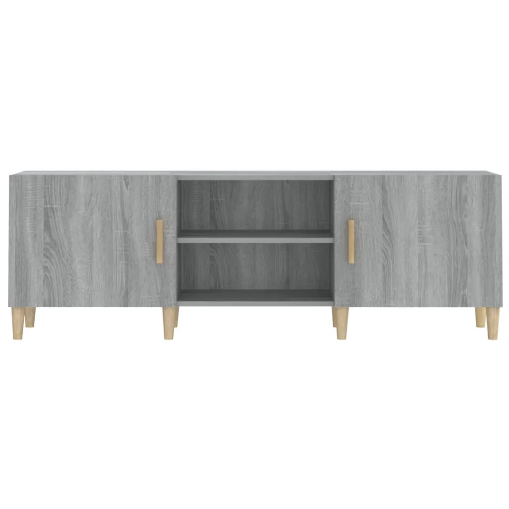 Mobile Porta TV Grigio Sonoma 150x30x50 cm in Legno Multistrato cod mxl 18299