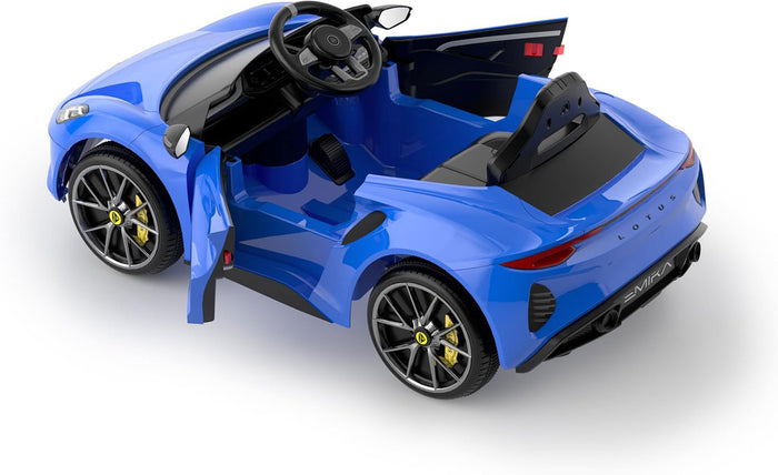 Macchina Elettrica per Bambini Licenza Ufficiale Lotus Emira 12V 4,5Ah Blu